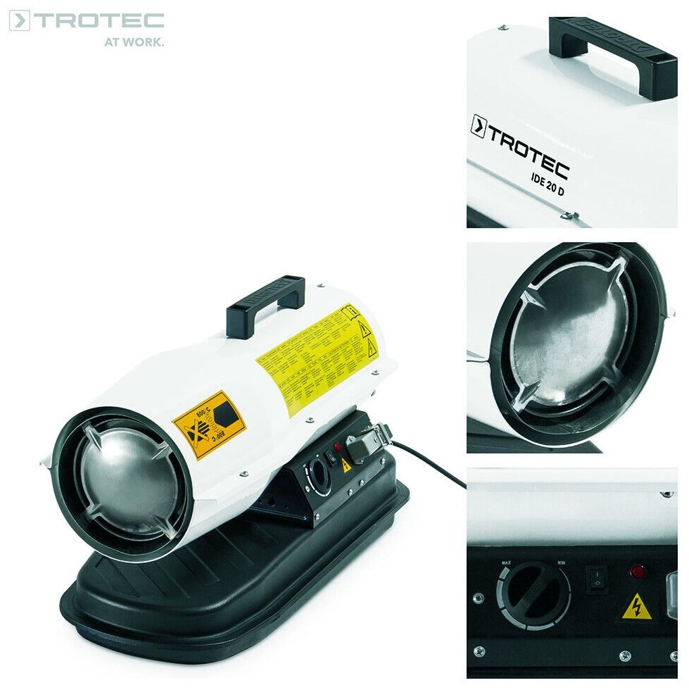 Тепловая дизельная пушка Trotec IDE 20 D, 20 кВт купить,0