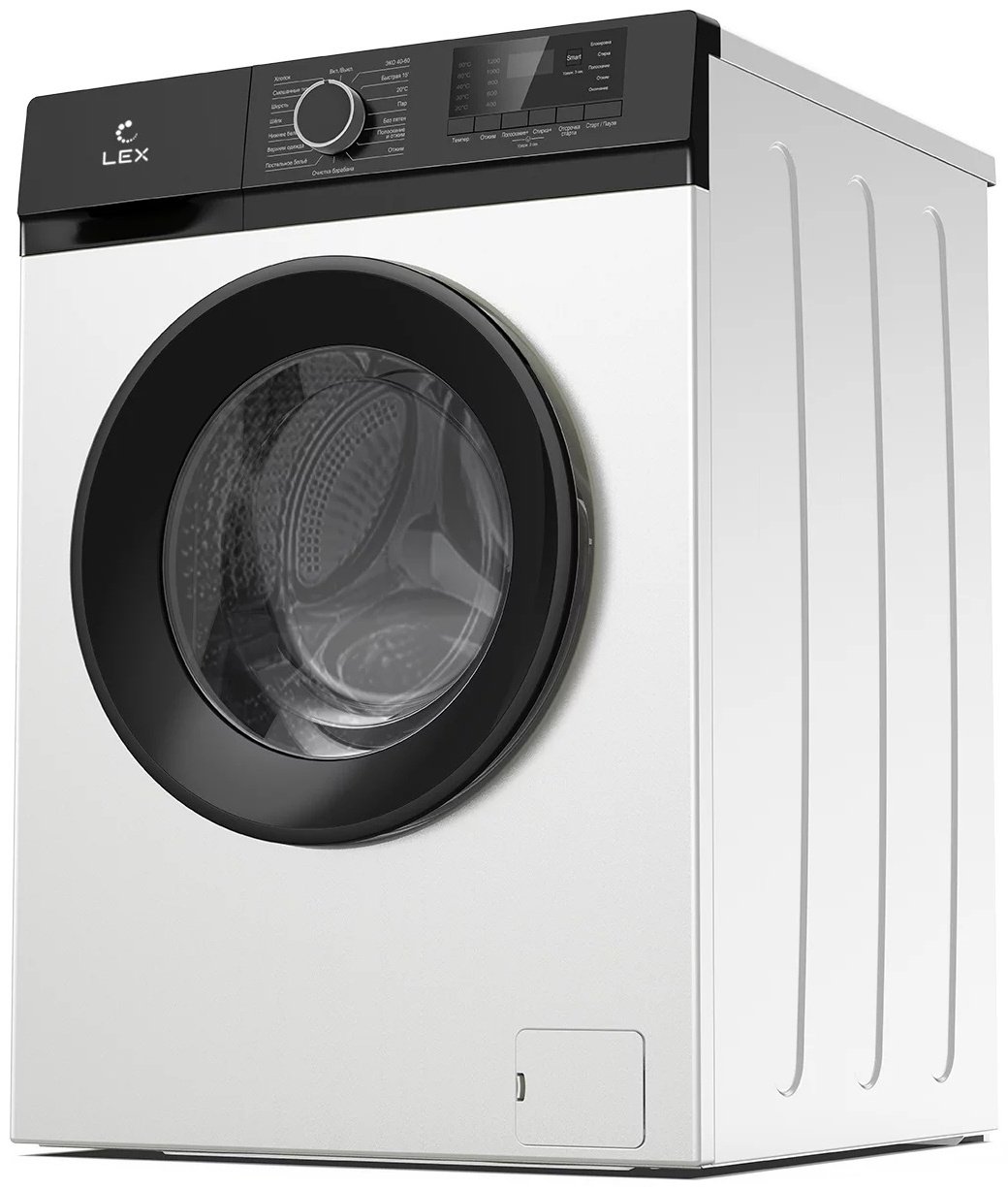 Стиральная машина LEX LWM10012WBLID белый купить,0
