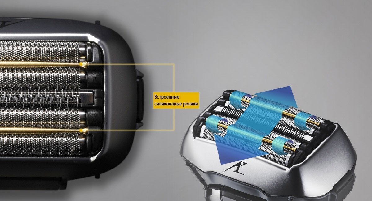Электробритва Panasonic ES-CV51-S820 сеточная от сети / аккумулятора купить,0