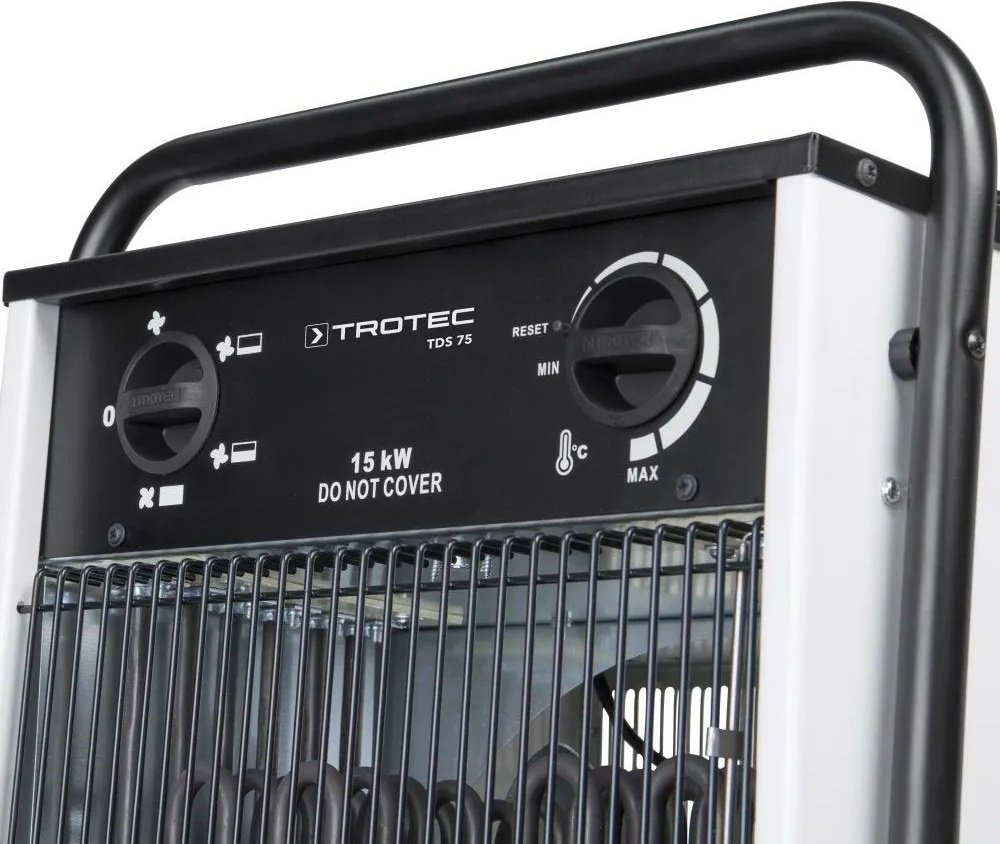 Тепловая электрическая пушка Trotec TDS 75, 15 кВт купить,0