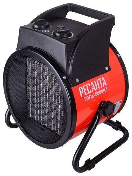 Тепловая электрическая пушка Ресанта ТЭПК-5000K1 67/1/50, 5 кВт купить,30790