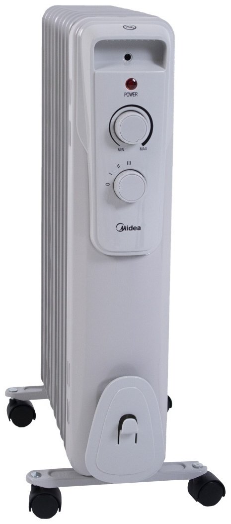Масляный радиатор Midea NY2009-16JA белый - ForteMarket Масляный радиатор Midea NY2009-16JA белый купить,0