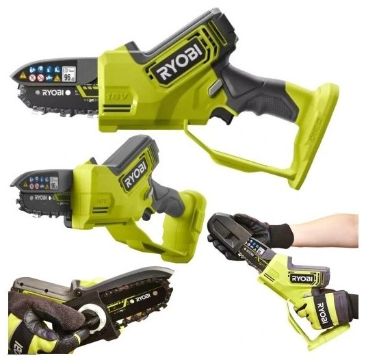 Цепная пила RYOBI аккумуляторная RY18PSX10A-0 5133005433 купить,NaN