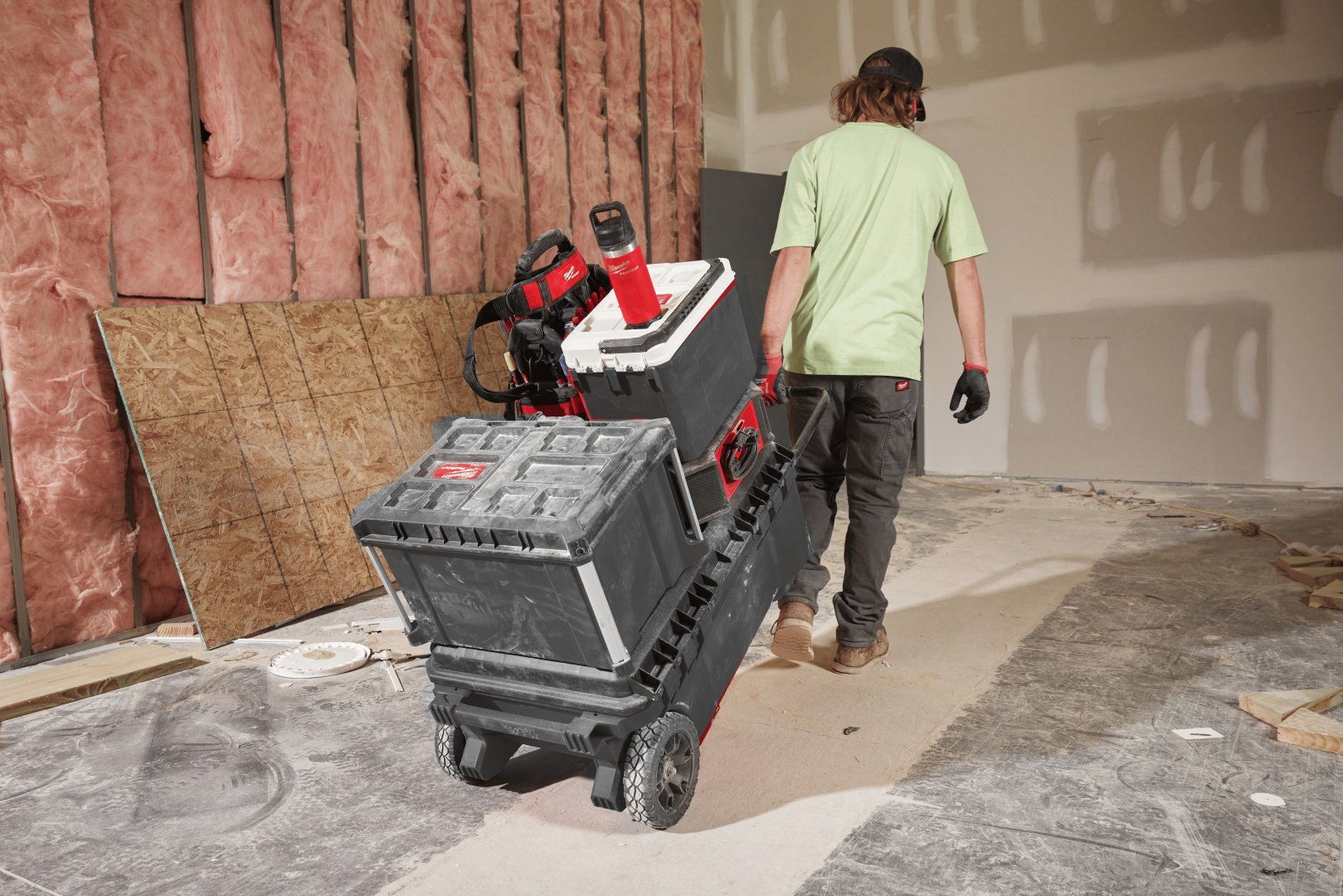Классический термос Milwaukee PACKOUT 4932493991 0.532 л красный