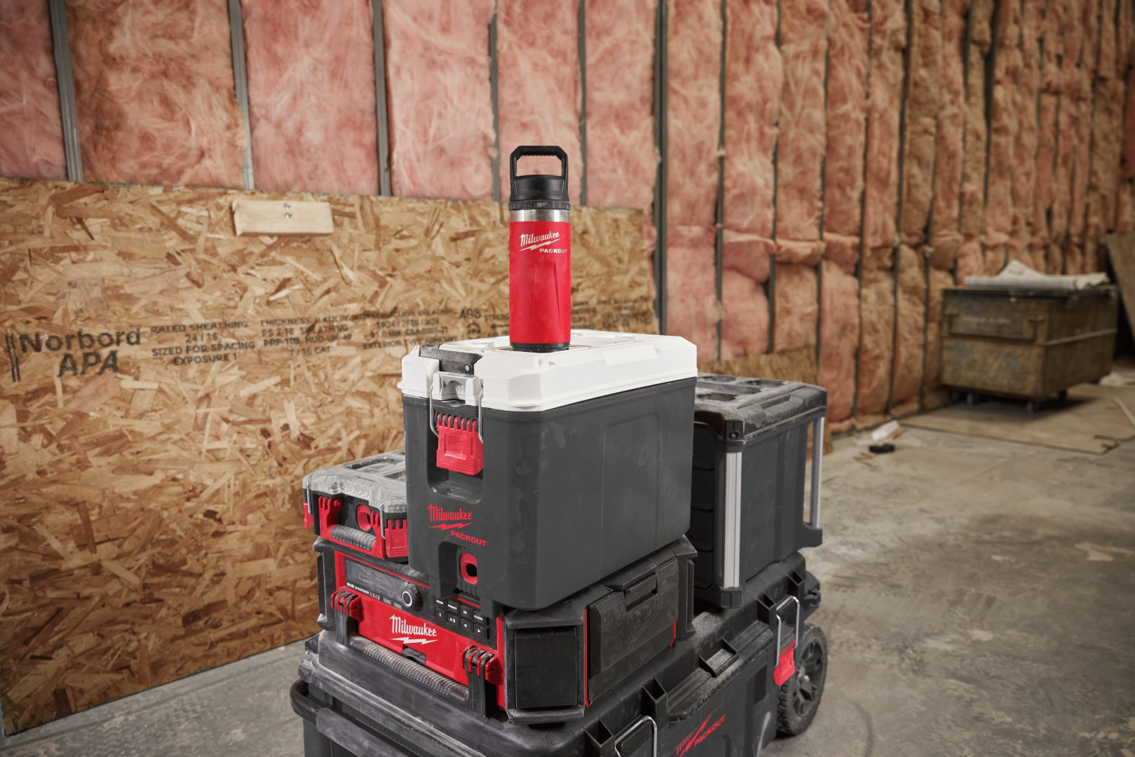 Классический термос Milwaukee PACKOUT 4932493991 0.532 л красный купить,22290