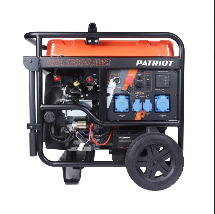 Электростанция бензиновая Patriot 11 кВт 1 (220 В), GRA 12000AWS купить,NaN
