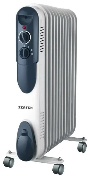 Масляный радиатор Zerten UZT-15 белый купить,NaN