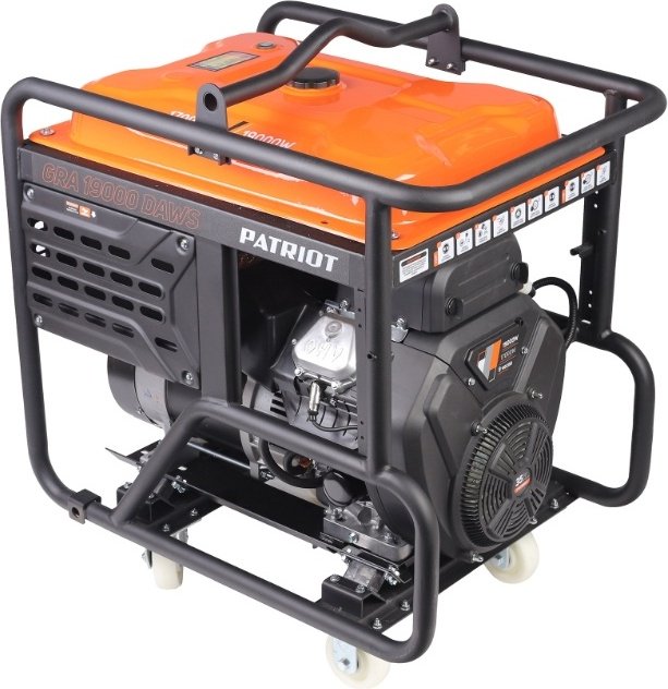 Электростанция бензиновая Patriot GRA 19000DAWS