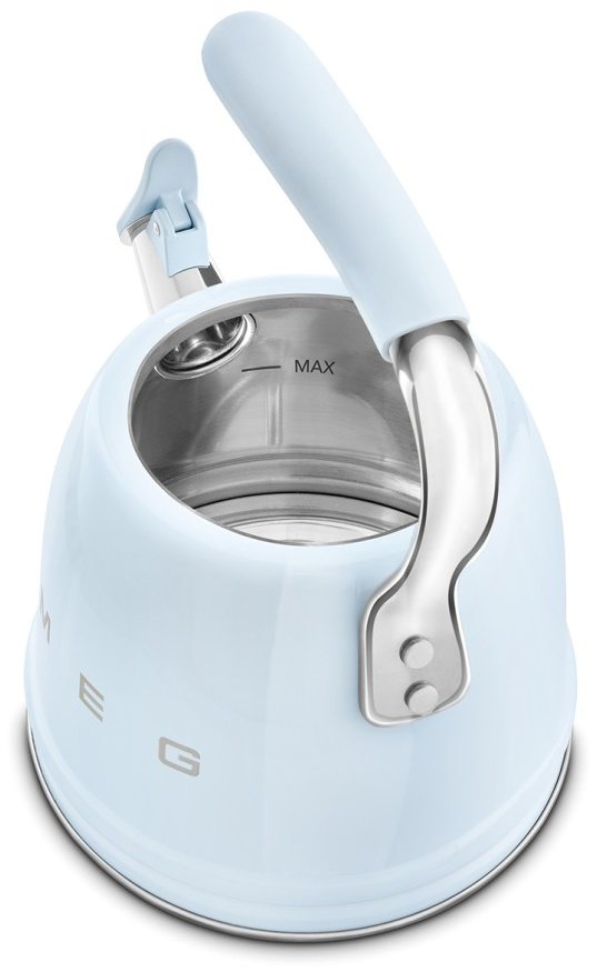 Smeg чайник Стиль 50-х г.г. CKLW2001PB 2.3 л, алюминий, нержавеющая сталь - ForteMarket Smeg чайник Стиль 50-х г.г. CKLW2001PB 2.3 л, алюминий, нержавеющая сталь купить,0