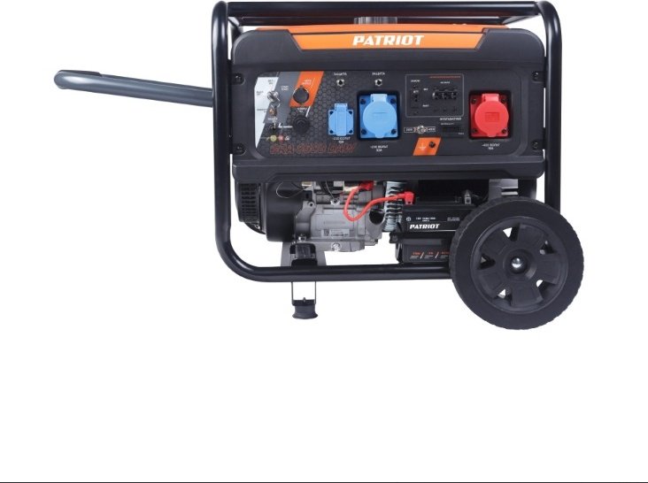Электростанция бензиновая Patriot 7.5 кВт 3 (400/230 В), GRA 8500DAW купить,0