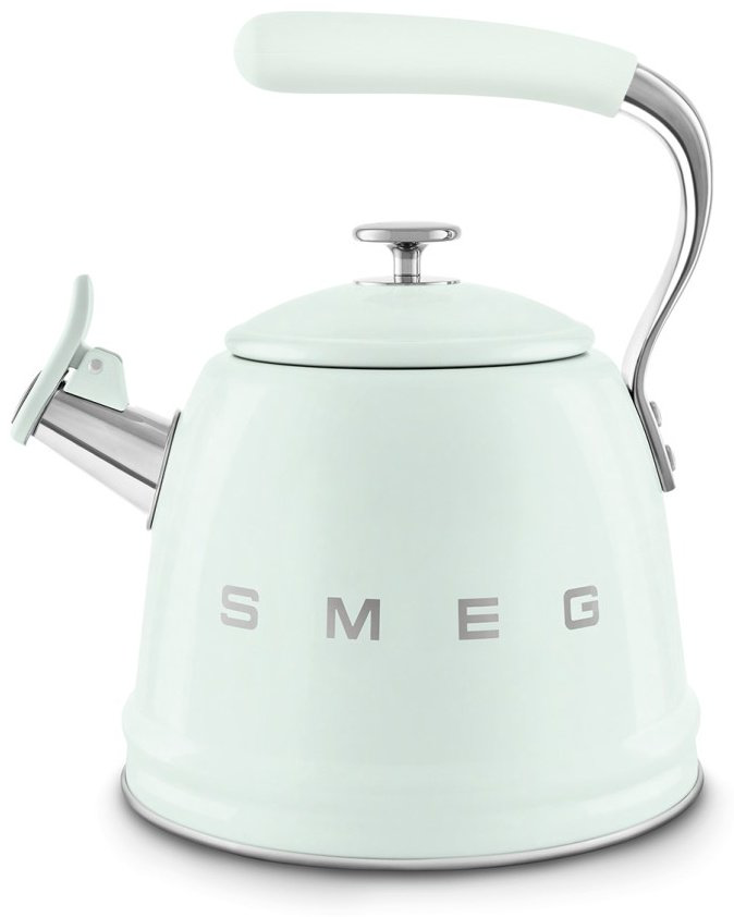 Smeg чайник Стиль 50-х г.г. CKLW2001PG 2.3 л, алюминий, нержавеющая сталь купить,NaN