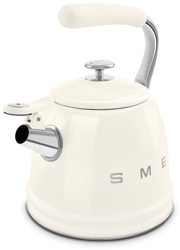 Smeg чайник Стиль 50-х г.г. CKLW2001CR 2.3 л, алюминий, нержавеющая сталь купить,NaN