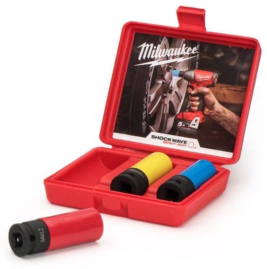 Milwaukee набор торцевых головок 1/2 Shockwave Auvtomotive 4932451568 3 шт