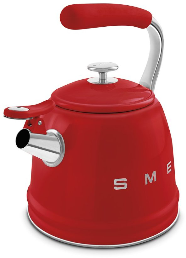 Smeg чайник Стиль 50-х г.г. CKLW2001RD 2.3 л, алюминий, нержавеющая сталь - ForteMarket Smeg чайник Стиль 50-х г.г. CKLW2001RD 2.3 л, алюминий, нержавеющая сталь купить,105108