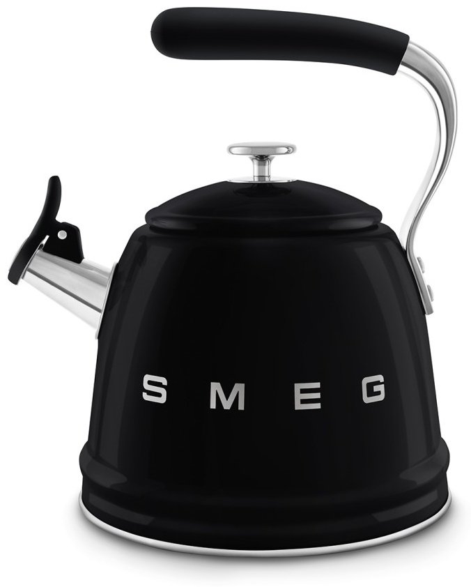 Smeg чайник Стиль 50-х г.г. CKLW2001BL 2.3 л, алюминий, нержавеющая сталь - ForteMarket Smeg чайник Стиль 50-х г.г. CKLW2001BL 2.3 л, алюминий, нержавеющая сталь купить,0