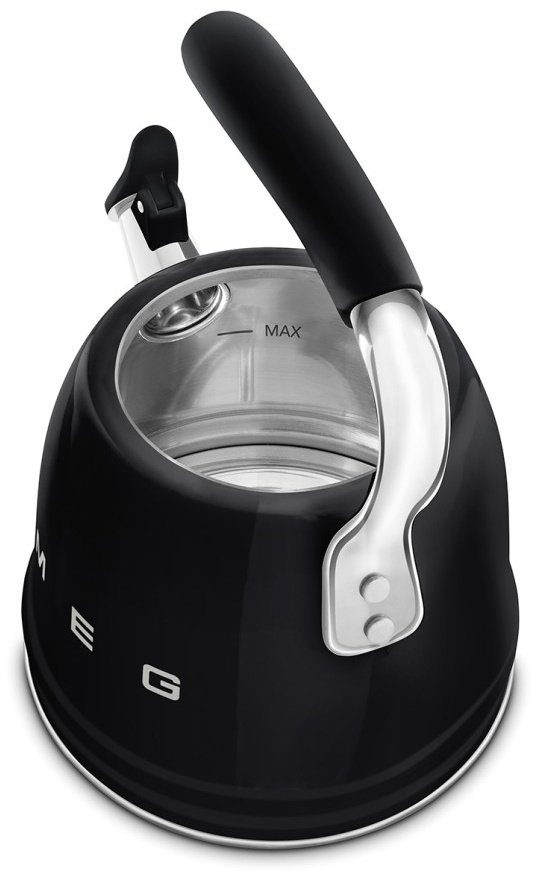 Smeg чайник Стиль 50-х г.г. CKLW2001BL 2.3 л, алюминий, нержавеющая сталь - ForteMarket Smeg чайник Стиль 50-х г.г. CKLW2001BL 2.3 л, алюминий, нержавеющая сталь купить,0