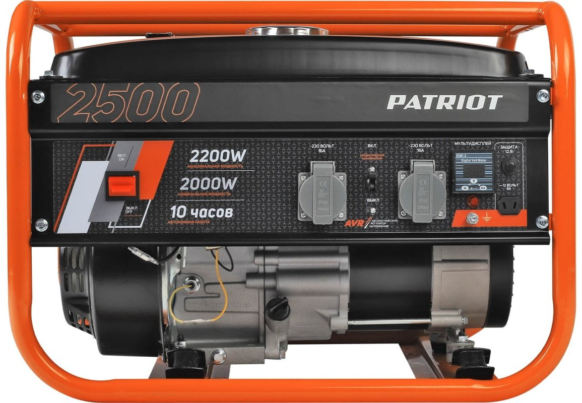 Электростанция бензиновая Patriot 2 кВт 1 (220 В), PATRIOT GRS 2500 купить,NaN