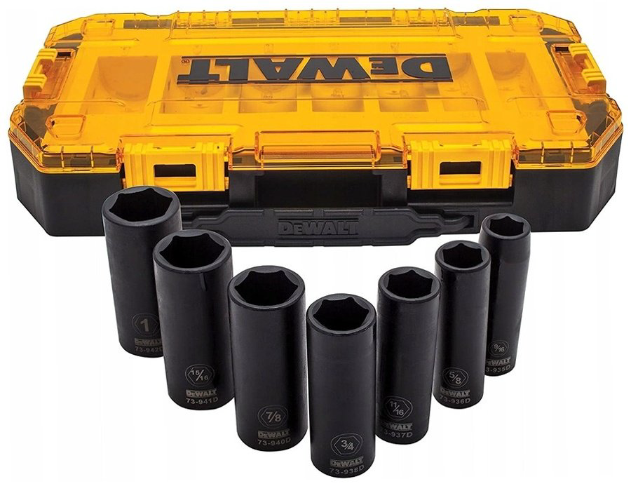 DeWALT набор торцевых головок 1/2 DWMT74737-0 7 шт