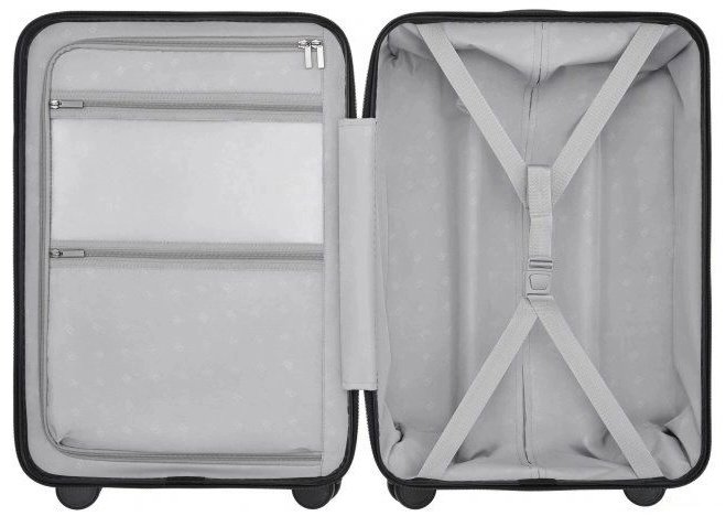 Чемодан Xiaomi Max Luggage 24" Black поликарбонат 62 л черный купить,0