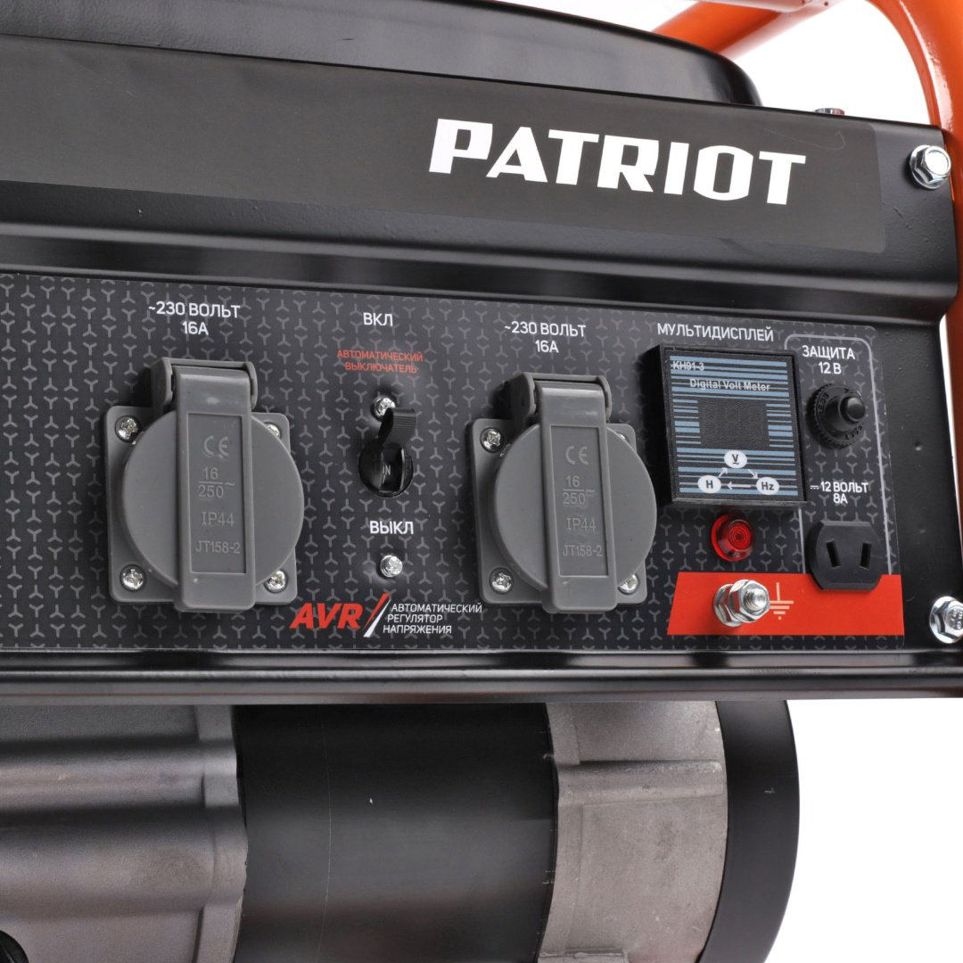 Электростанция бензиновая Patriot 2.5 кВт 1 (220 В), GRS 3500 купить,NaN