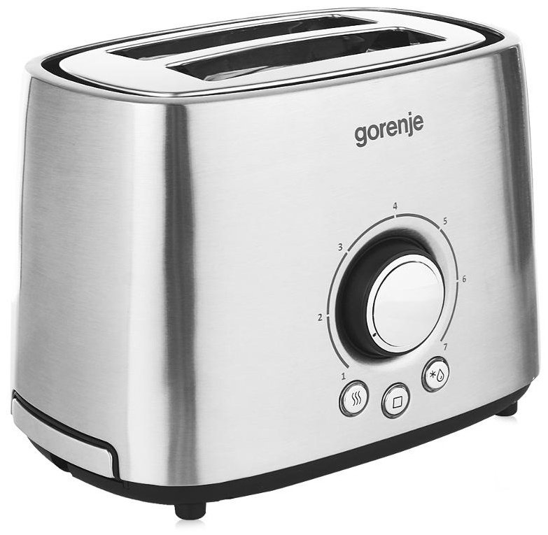 Тостер Gorenje T1000E серебристый