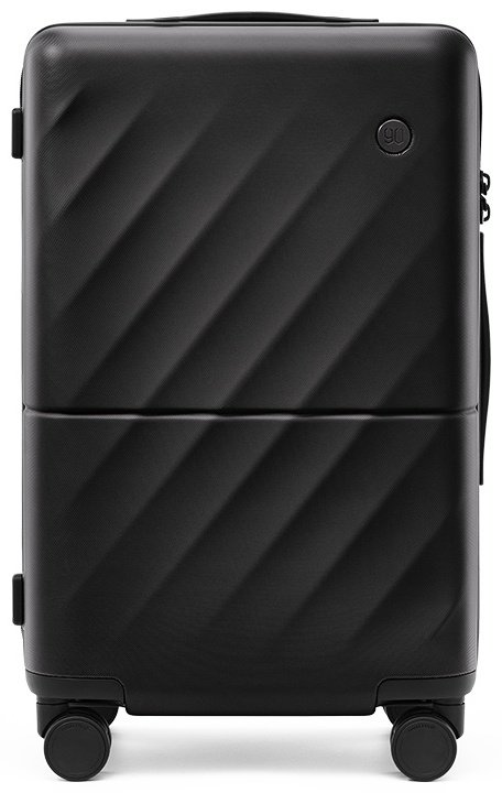 Чемодан NinetyGo Ripple Luggage поликарбонат 50 л черный купить,0