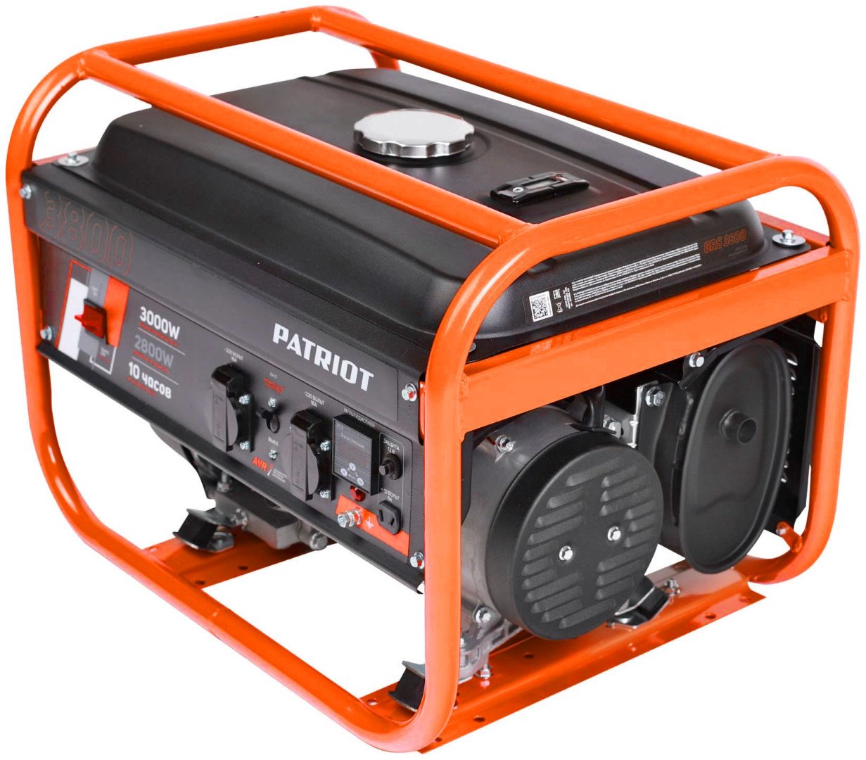 Электростанция бензиновая Patriot 2.8 кВт 1 (220 В), PATRIOT GRS 3800 купить,0