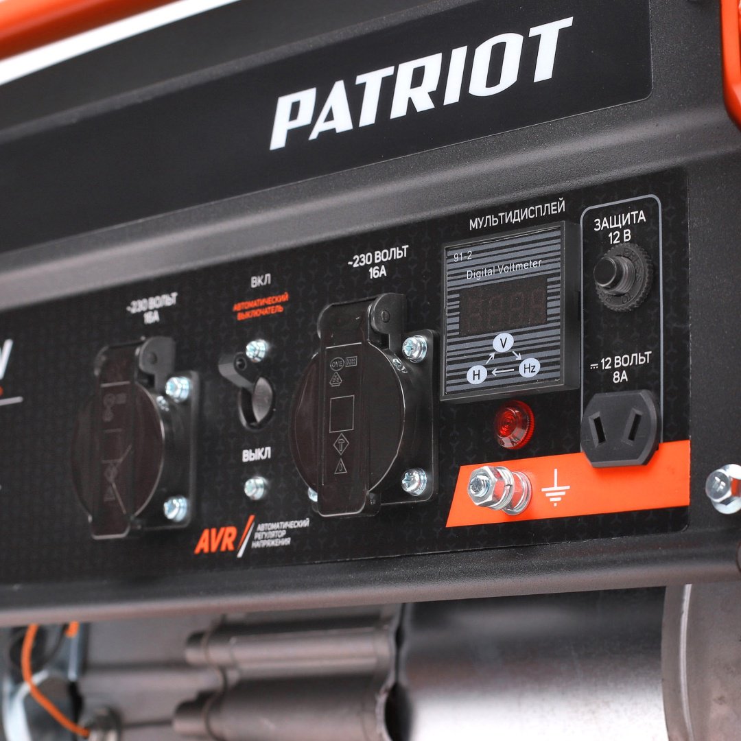 Электростанция бензиновая Patriot 2.8 кВт 1 (220 В), PATRIOT GRS 3800 купить,0