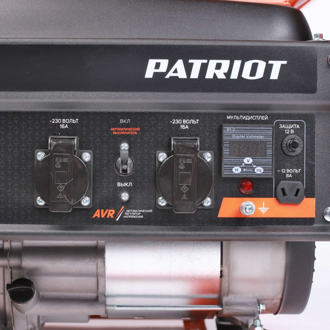 Электростанция бензиновая Patriot 2.8 кВт 1 (220 В), PATRIOT GRS 3800 купить,0