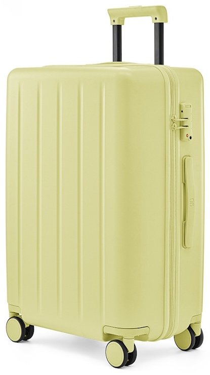 Чемодан NinetyGo Danube MAX luggage 20 поликарбонат 33 л желтый
