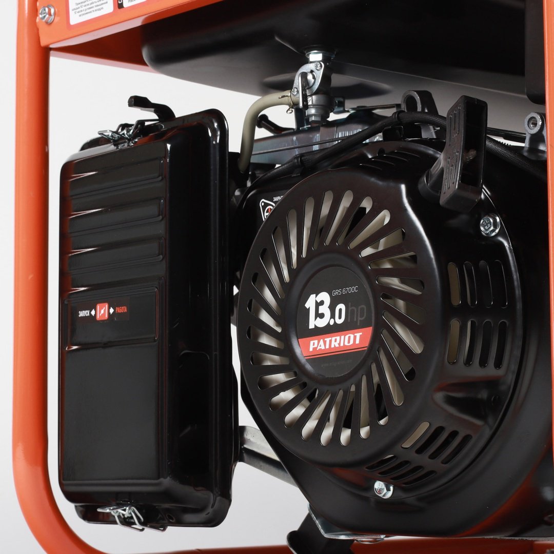 Электростанция бензиновая Patriot 5.2 кВт 1 (220 В), PATRIOT GRS 6700C
