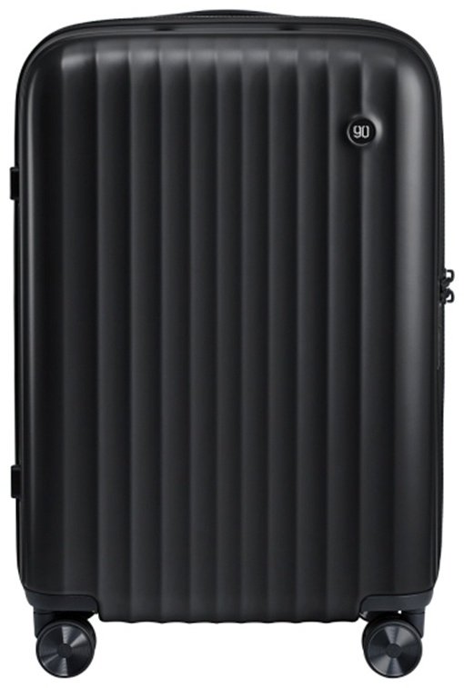 Чемодан Xiaomi NinetyGo Elbe Luggage поликарбонат 38 л черный купить,0