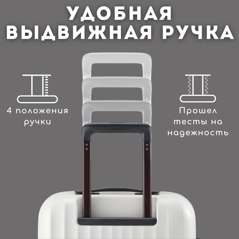 Чемодан Xiaomi NinetyGo Elbe Luggage поликарбонат 38 л голубой купить,0