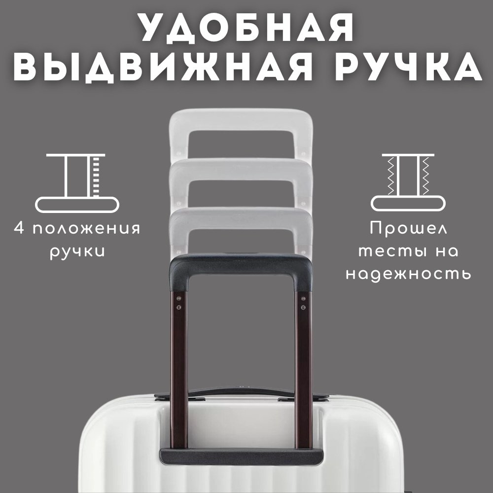 Чемодан Xiaomi NinetyGo Elbe Luggage поликарбонат 38 л голубой купить,NaN