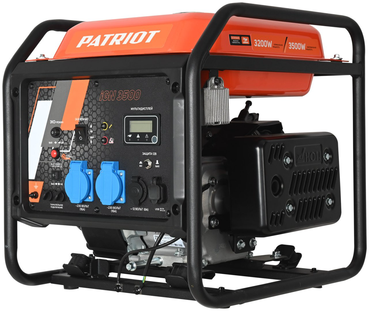 Электростанция бензиновая Patriot 3.2 кВт 3 (400/230 В), iGN 3500 купить,NaN