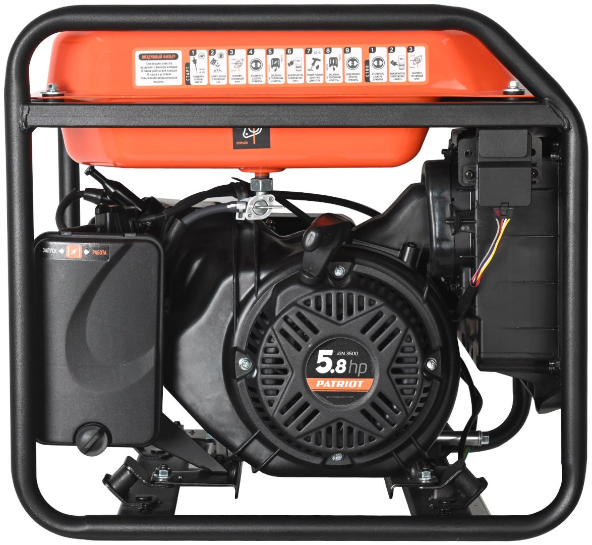 Электростанция бензиновая Patriot 3.2 кВт 3 (400/230 В), iGN 3500 - ForteMarket Электростанция бензиновая Patriot 3.2 кВт 3 (400/230 В), iGN 3500 купить,0