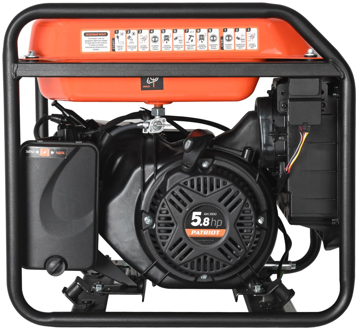 Электростанция бензиновая Patriot 3.2 кВт 3 (400/230 В), iGN 3500 купить,NaN