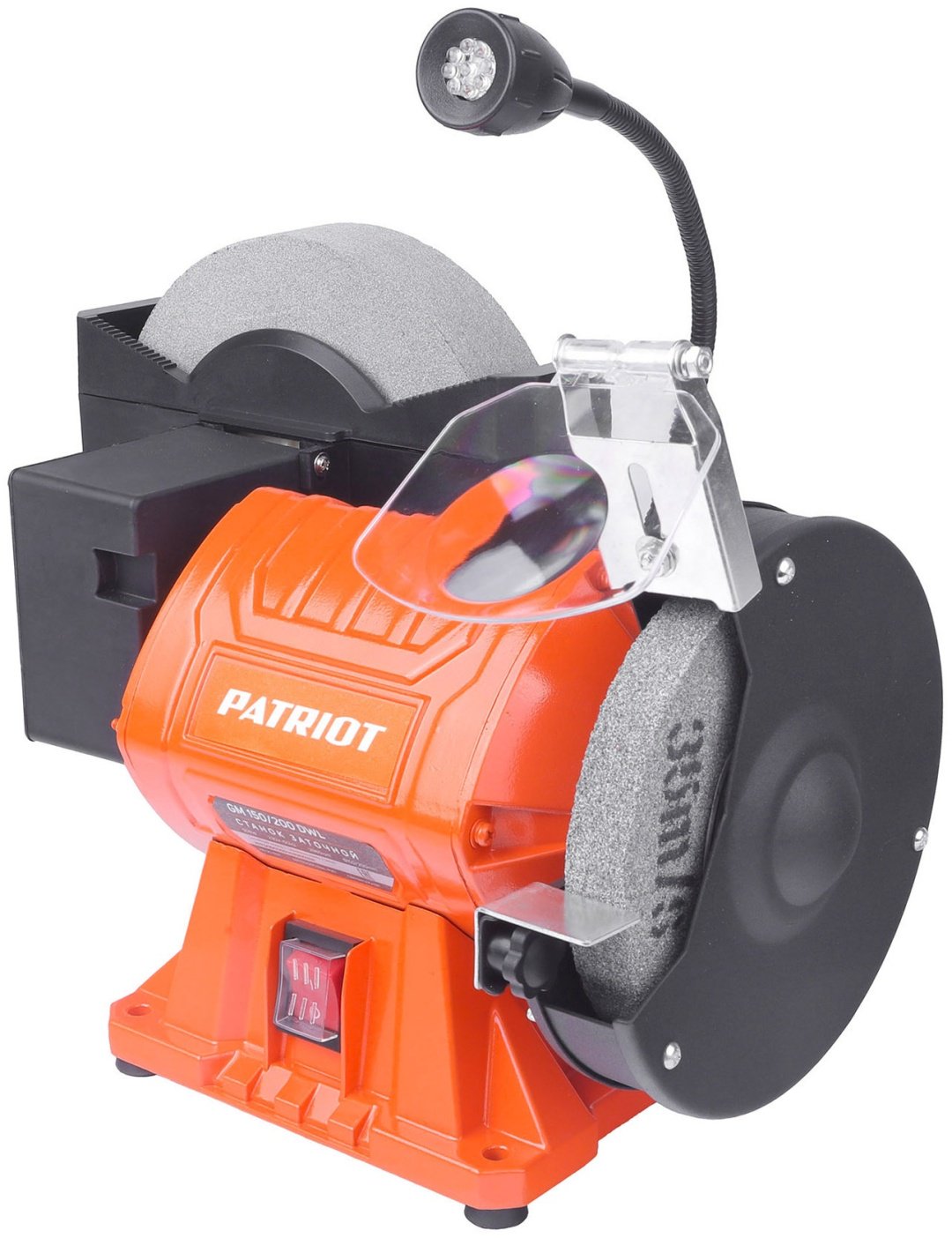 Точильный станок Patriot GM 150/200 DWL 550 Вт 150 мм
