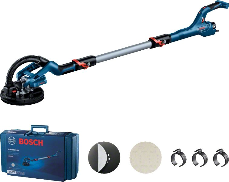 Шлифовальная машина по гипсокартону Bosch Professional  GTR 550, 06017D4020 купить,188320