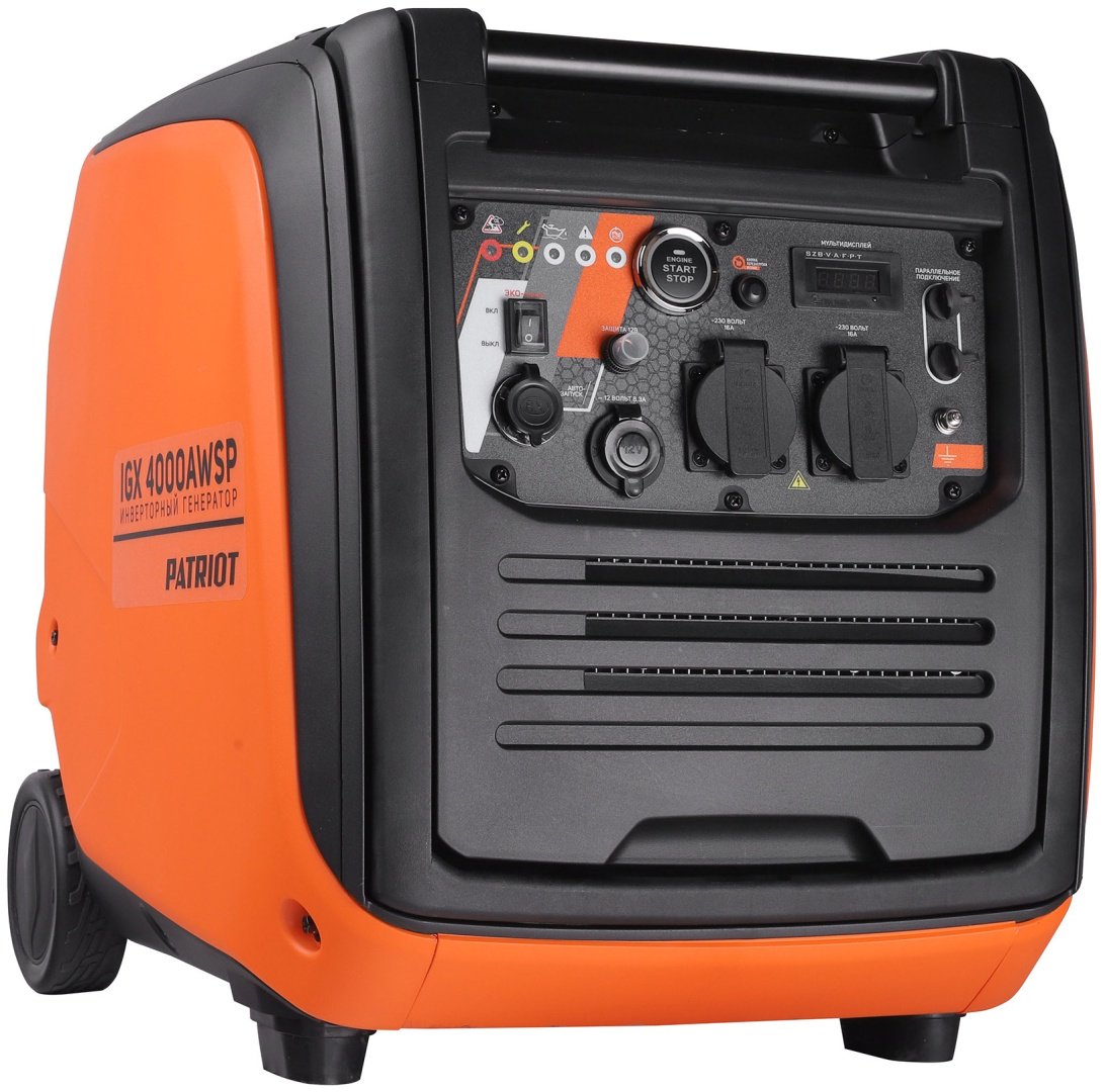 Электростанция бензиновая Patriot 3.5 кВт 1 (220 В), iGX 4000 AWSP