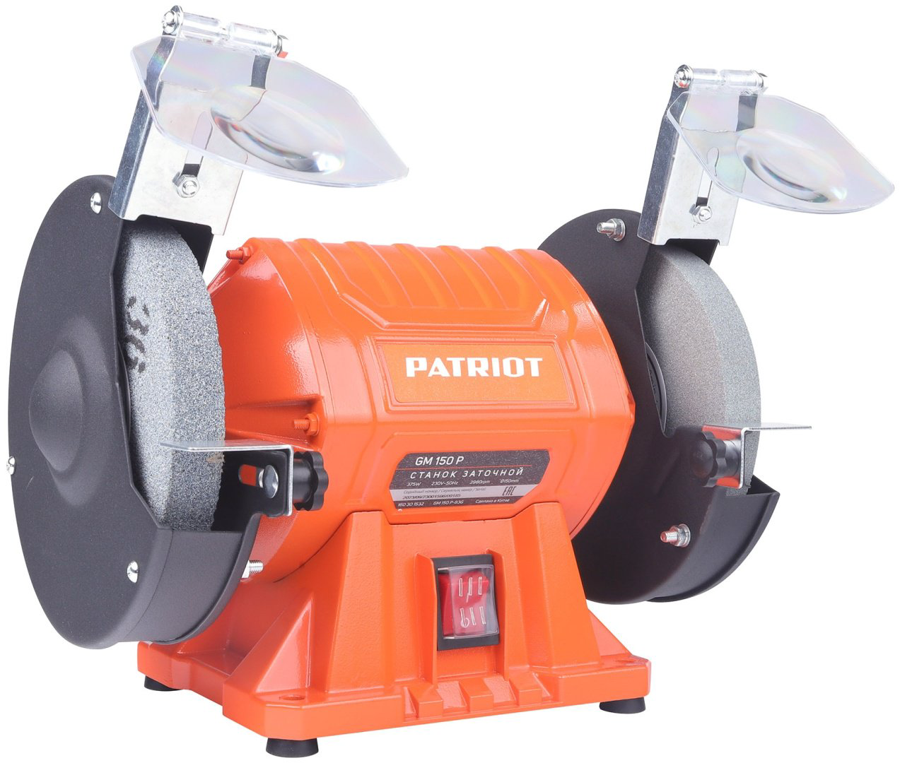 Точильный станок Patriot GM 150 P 375 Вт 150 мм купить,NaN