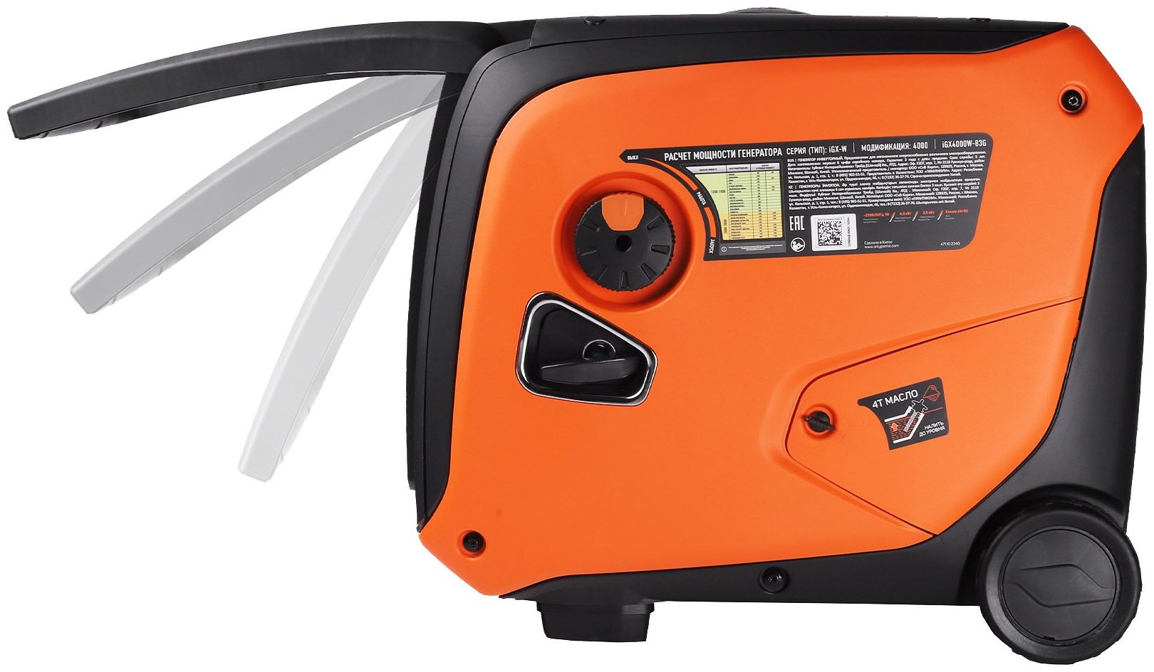 Электростанция бензиновая Patriot 3.5 кВт 1 (220 В), iGX 4000 W купить,NaN