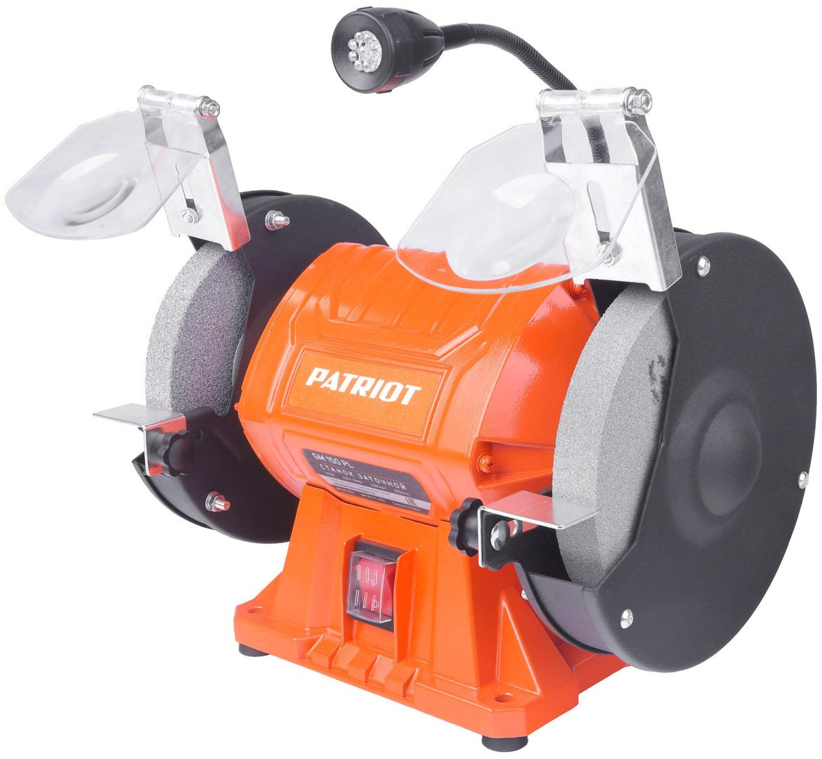 Точильный станок Patriot GM 150 PL 375 Вт 150 мм купить,NaN