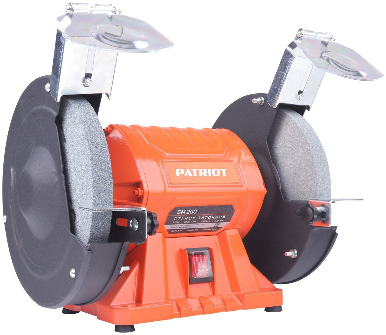 Точильный станок Patriot GM 200 550 Вт 200 мм купить,NaN