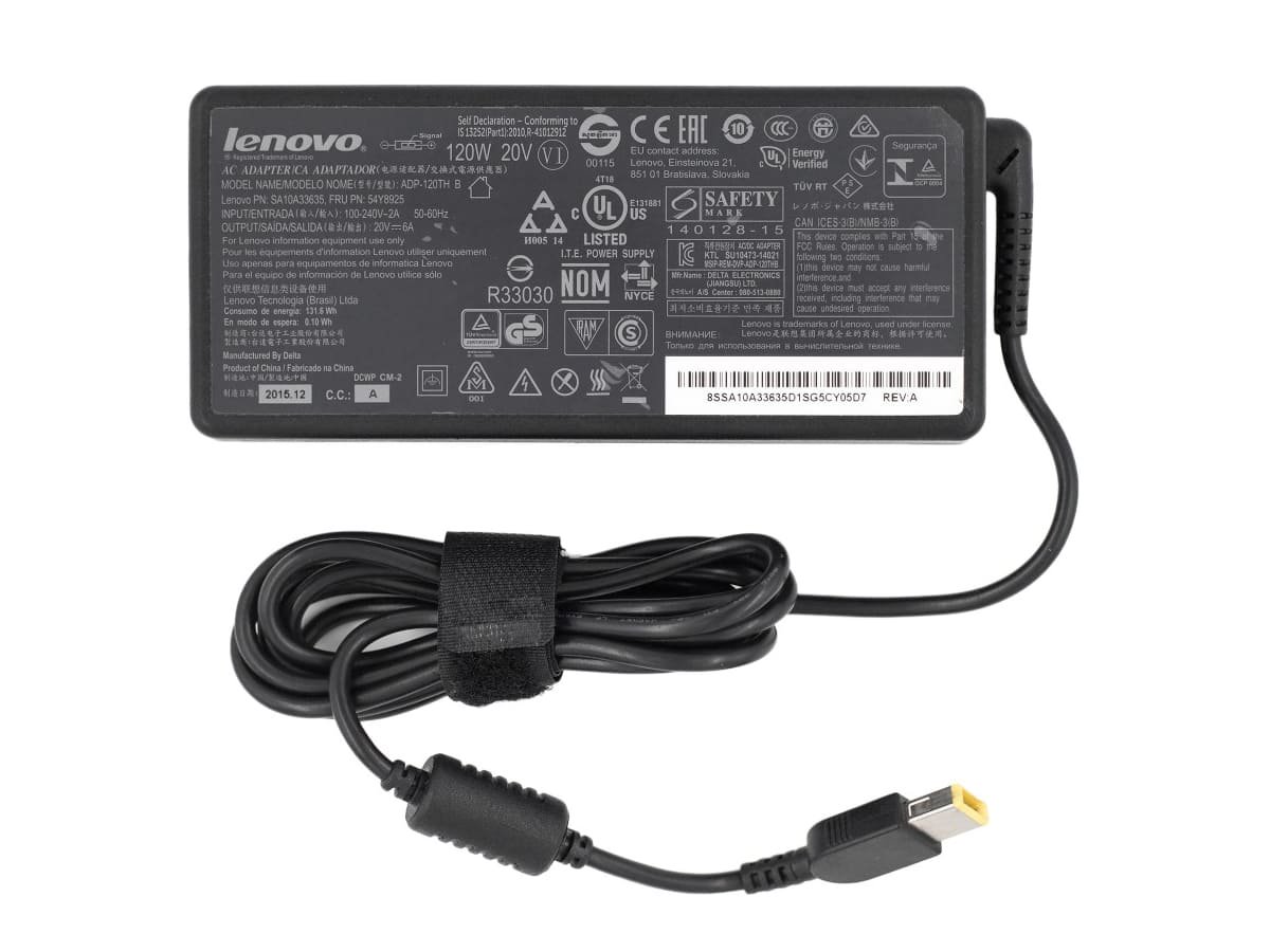 Блок питания для ноутбука Lenovo 120W USB