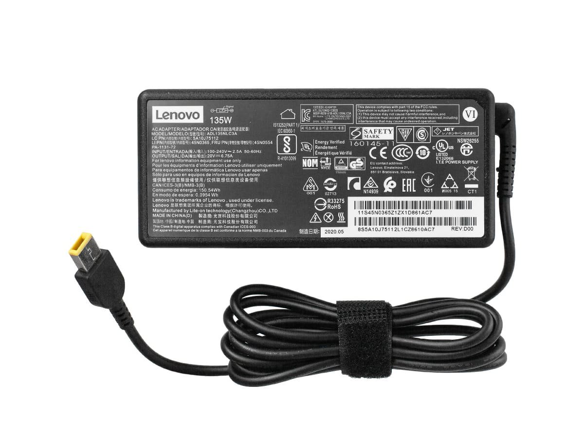 Блок питания для ноутбука Lenovo 135W USB