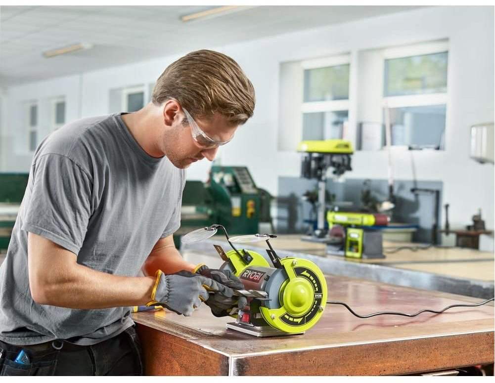 Точильный станок RYOBI RBG6G1 5133004823 250 Вт 150 мм купить,NaN