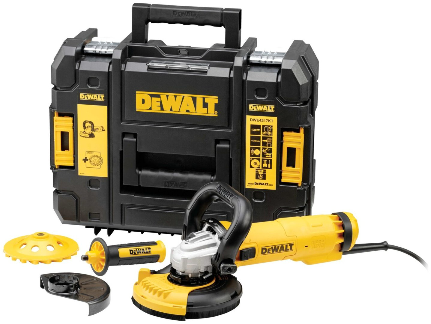 Шлифмашина угловая DeWALT DWE4217 купить,76100