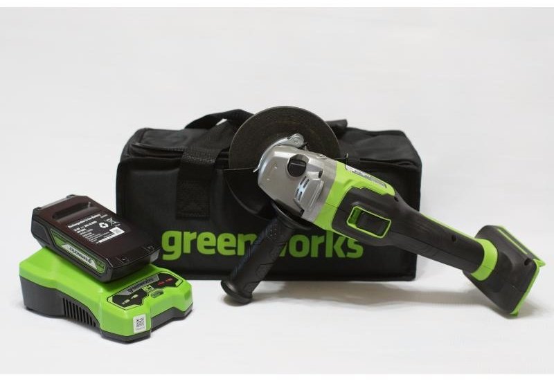 Шлифмашина угловая Greenworks GD24AG 3200207UA купить,0