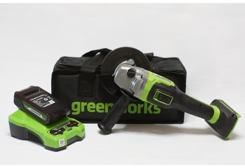 Шлифмашина угловая Greenworks GD24AG 3200207UA купить,NaN